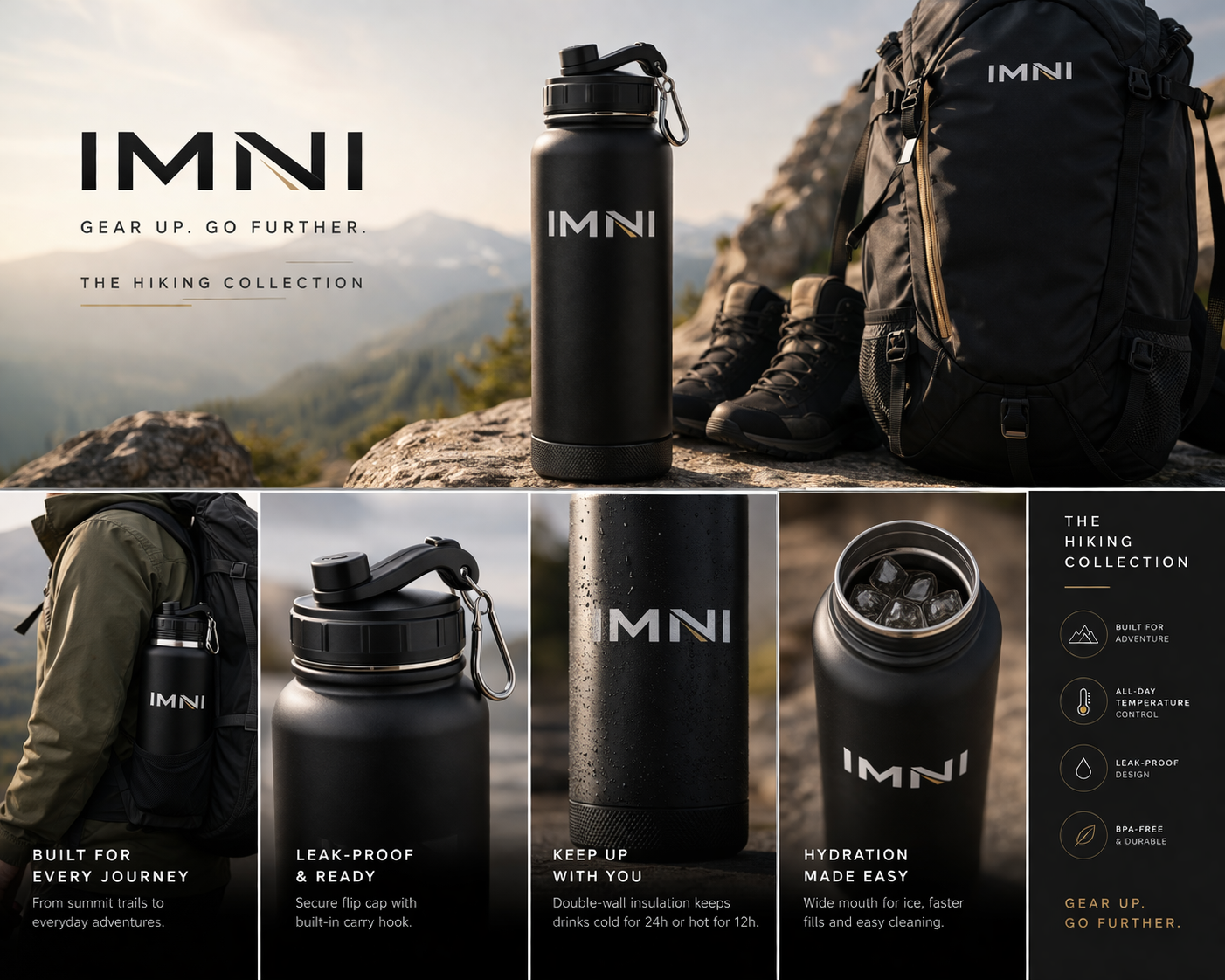 IMNI Hiking Bottle