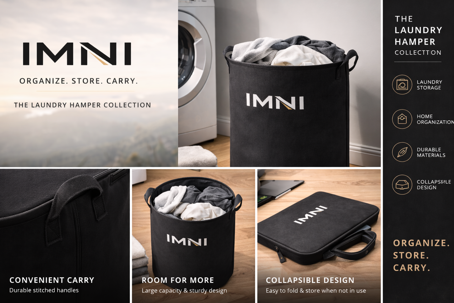 IMNI Laundry Basket