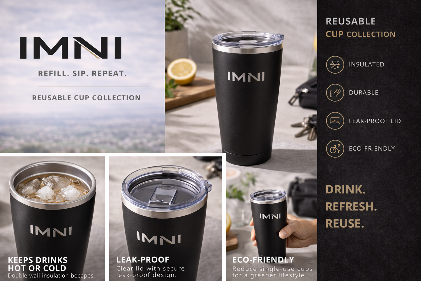 IMNI Reusable Cup