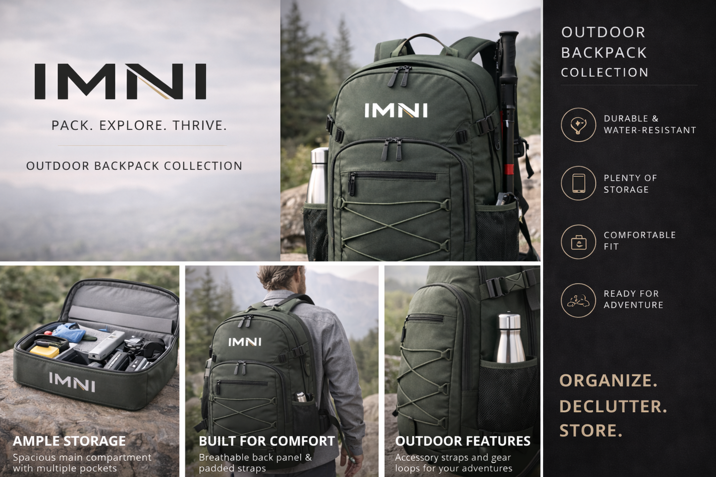 IMNI Outdoor Backpack