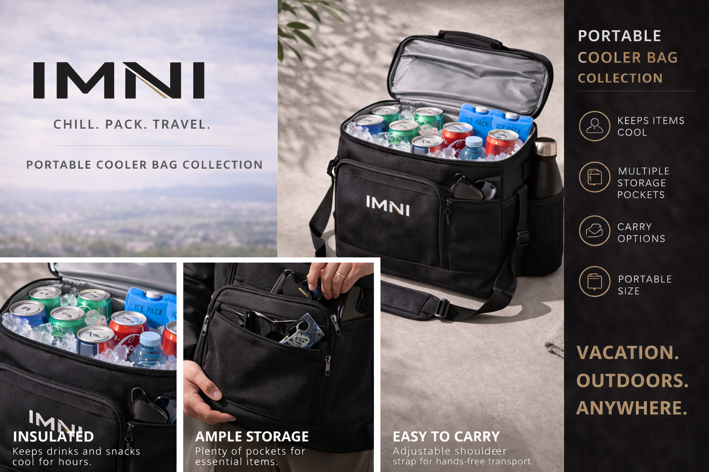IMNI Portable Cooler Bag